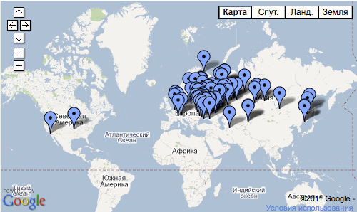 фэншуй клуб на карте