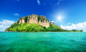 Poda island in Krabi Thailand